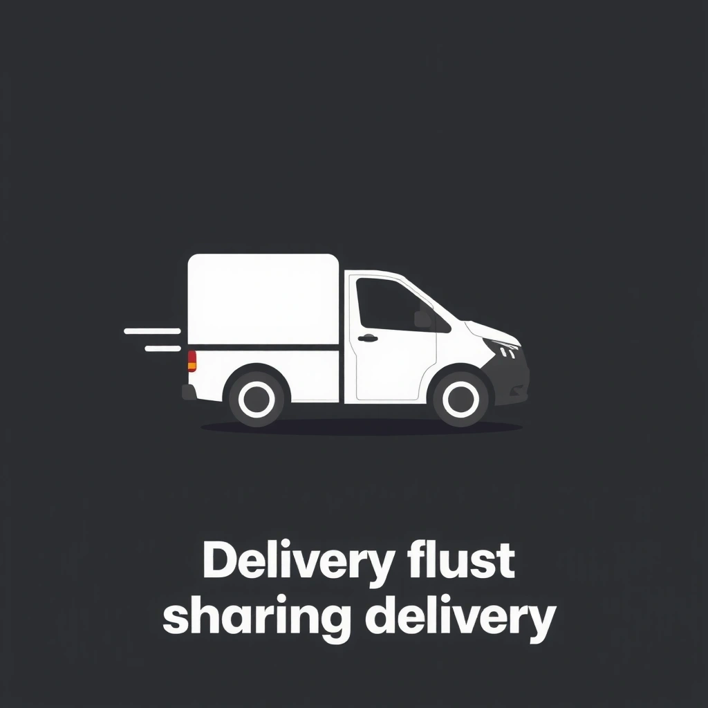 Delivery truck icon representing fast and reliable delivery
