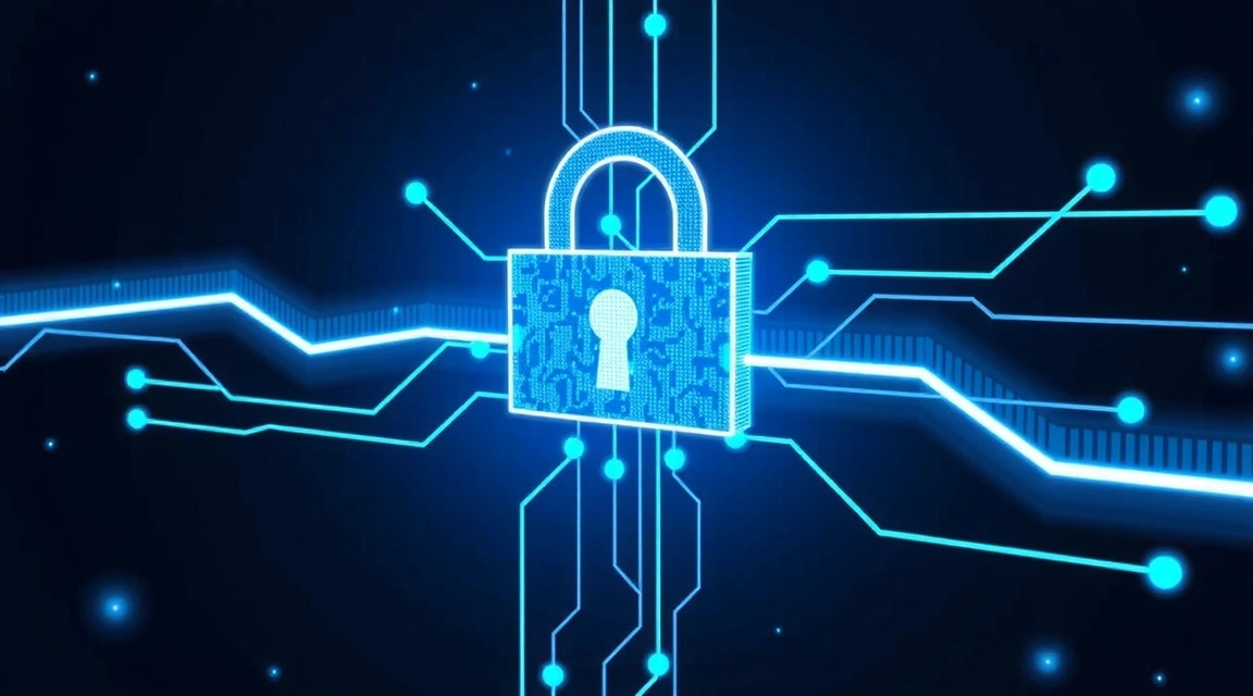 Secure data lock icon representing privacy protection